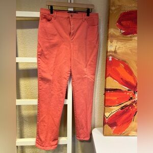 Gloria Vanderbilt women’s Coral Straight-Leg Jeans, Size 14